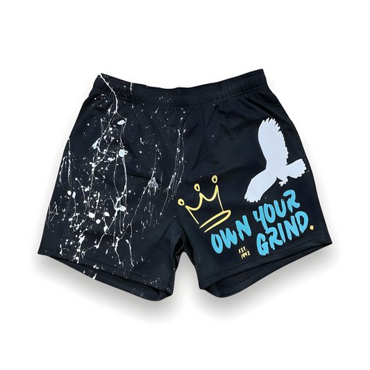 Own Your Grind "Jaguar Inspired" Mesh Shorts